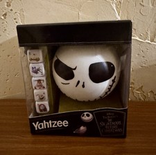 NEW Tim Burton's The Nightmare Before Christmas Yahtzee Game Jack Skellington