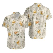 Island Shores Rayon Hawaiian Shirt Casual Lightweight
