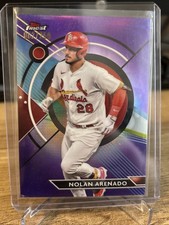 2023 Topps Finest - Nolan Arenado #42 Purple Refractor /250
