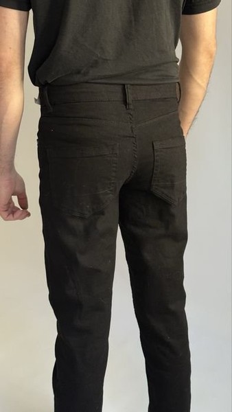 Men Jeans Black 30