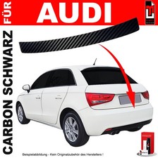 Lackschutzfolie Ladekantenschutz für Audi A1 Sportback 2012-2018 Carbon Schwarz