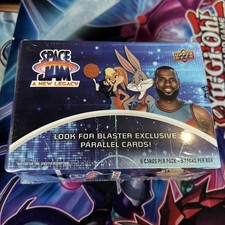 Caja de tarjetas coleccionables de baloncesto Upper Deck Space Jam A New Legacy 2021 sellada