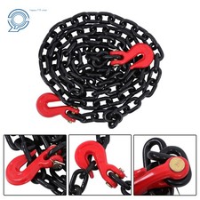 G80 Transport Binder Chain 3/8 Inch x 10 Foot 7,100 lbs Safe Working Load