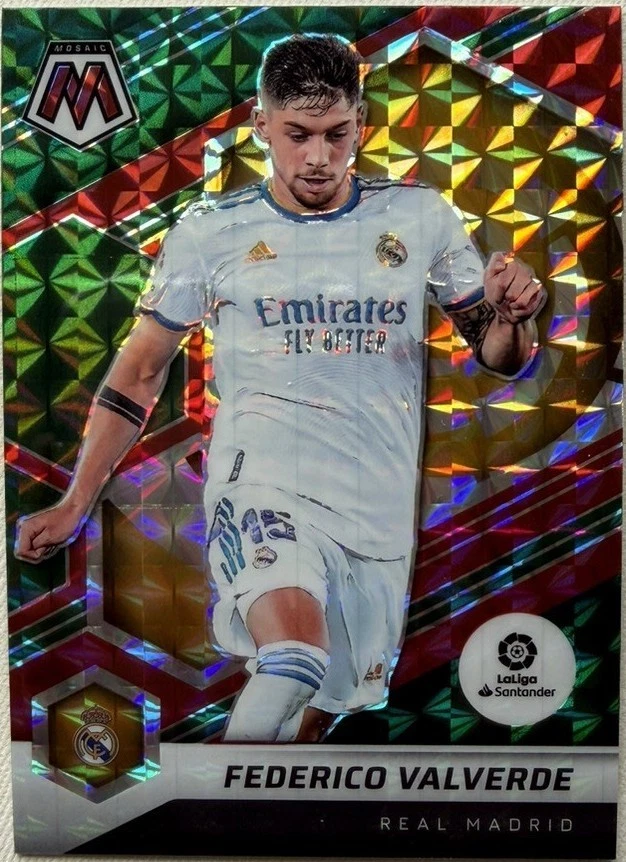 2021-22 Panini Mosaic La Liga Federico Valverde #83 for sale | eBay