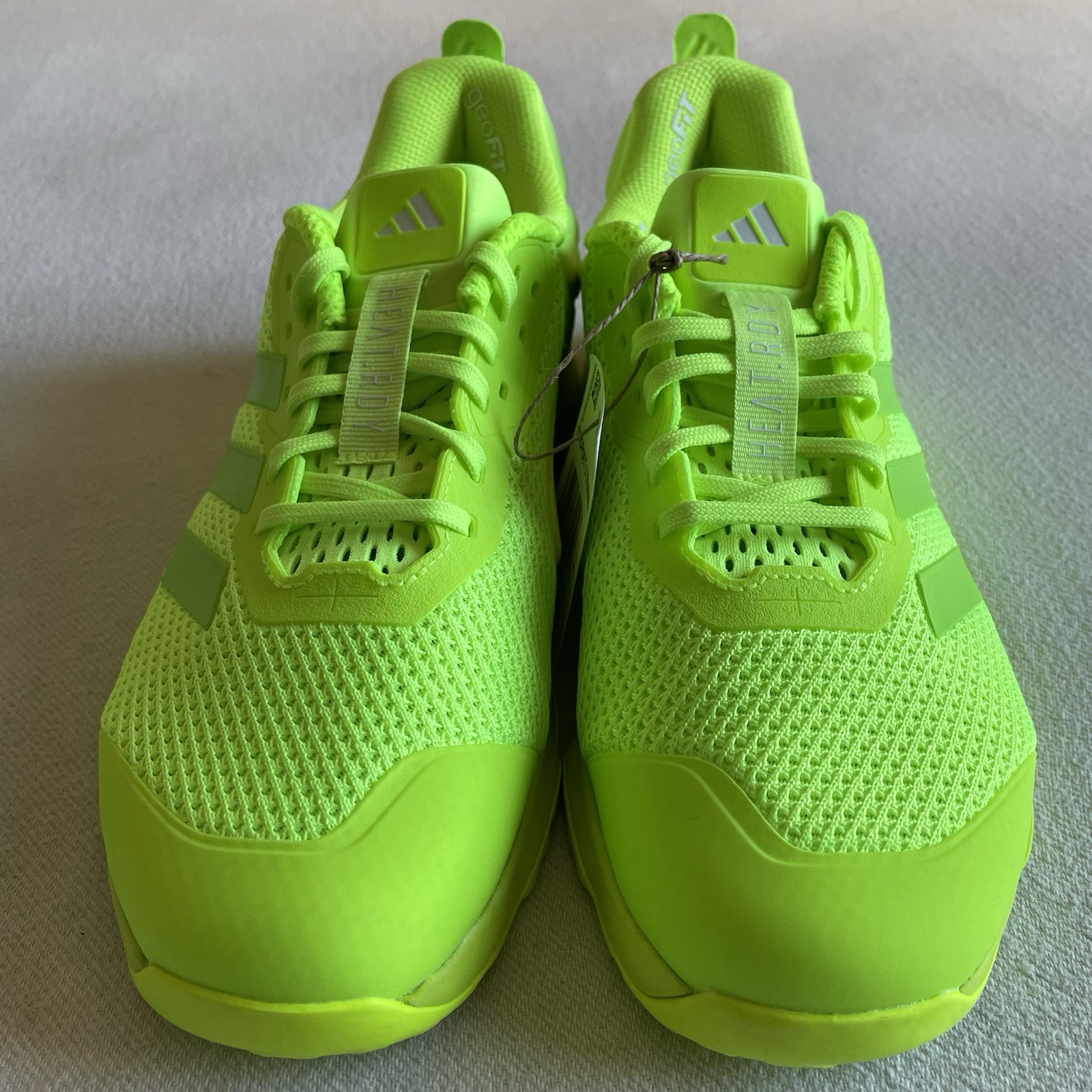 Adidas Dropset 3 Trainer Men Size 9.5 Workout Shoe Lucid Lemon thumbnail 2