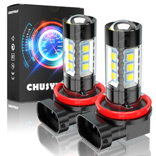 For Nissan Frontier 2005-2022 2023 Pair H11 White Cob Led Fog Light Bulbs