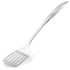 Stainless Steel Metal Spatula - Lightweight, Strong & Durable Metal Turner