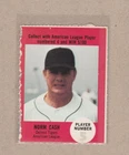 1968 Atlantic Oil Play Ball Contest Cards #5 - Norm Cash - Rules Back