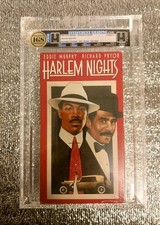 IGS not CGC Harlem Nights VHS Tape Movie, Eddie Murphy Richard Pryor NM 8-8
