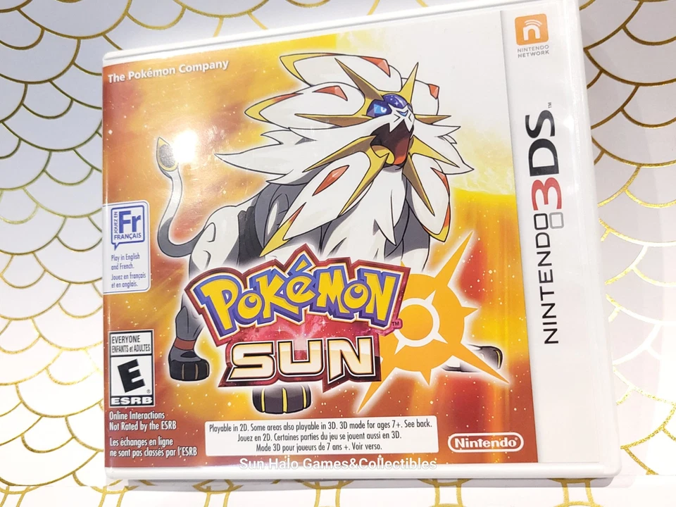 Pokemon Sun (Nintendo 3DS, 20l6) CIB, Authentic, Clean Contacts - TESTED  - Image 3 of 4