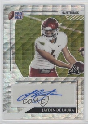 2022 Leaf Pro Set Metal Silver Wave 31/40 Jayden De Laura #PA-JDL Auto 9hx