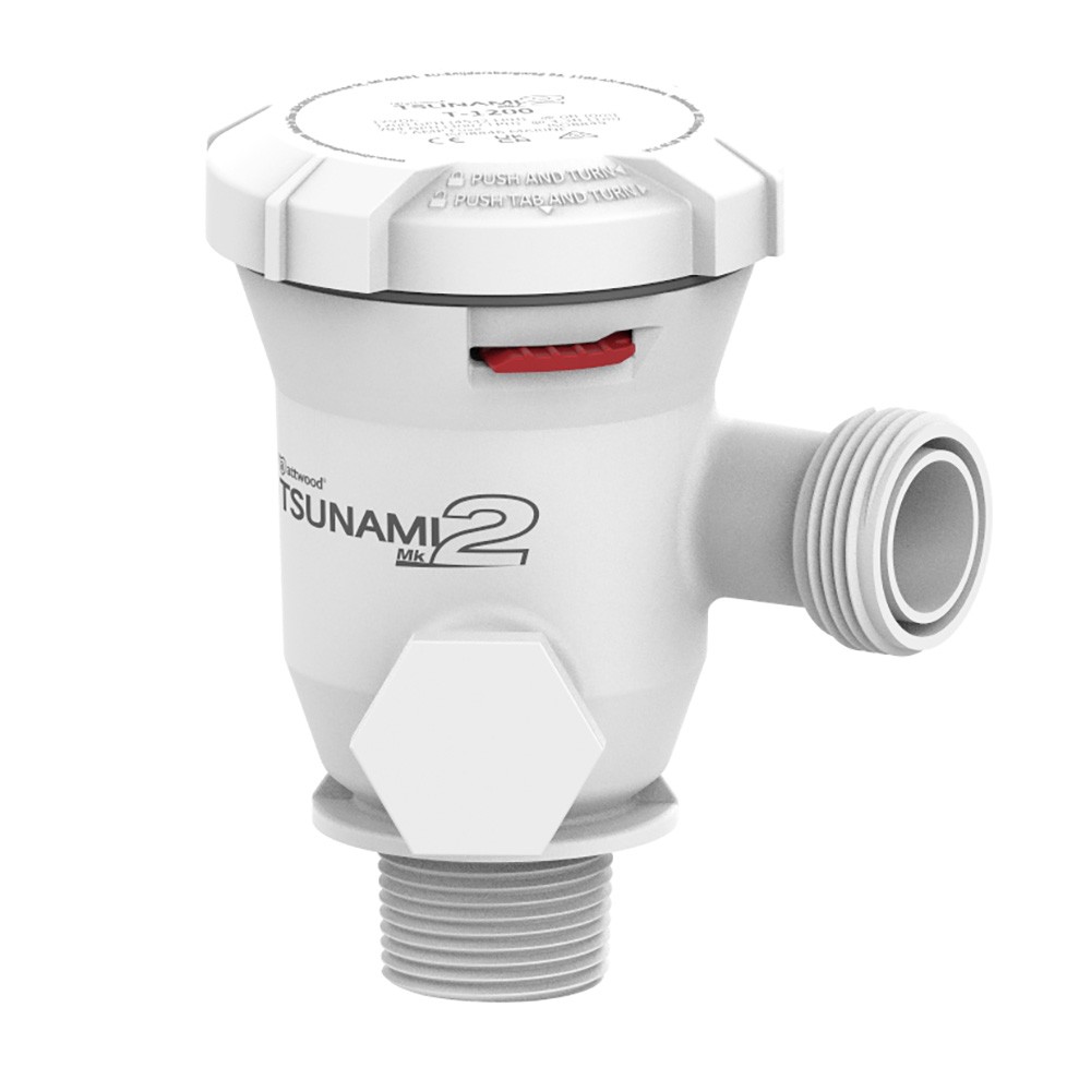 Attwood Tsunami Mk2 T1200 Aerator - 12V - 1" NPT Inlet 5663-