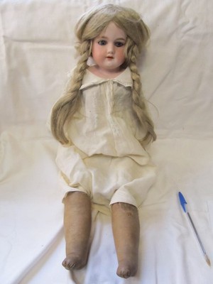 Antique 370 AM 2 1/2 DEP Doll 24''