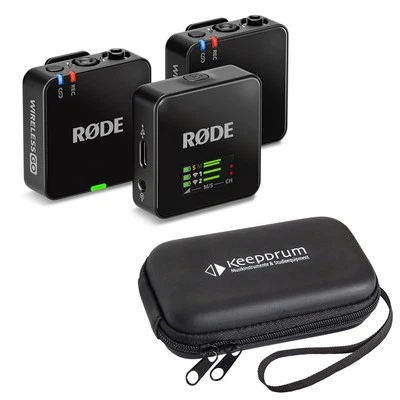 Rode Wireless GO Gen 3 Drahtloses 2-Kanal Mikrofon-Funksystem mit Softcase - Bild 1 von 4