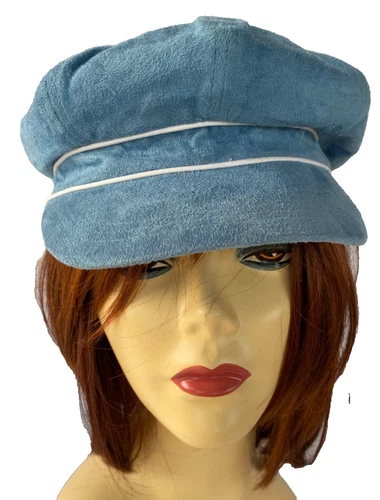 Bratz Y2K Cabbie / Newsboy Womens Blue Hat..New w Tags