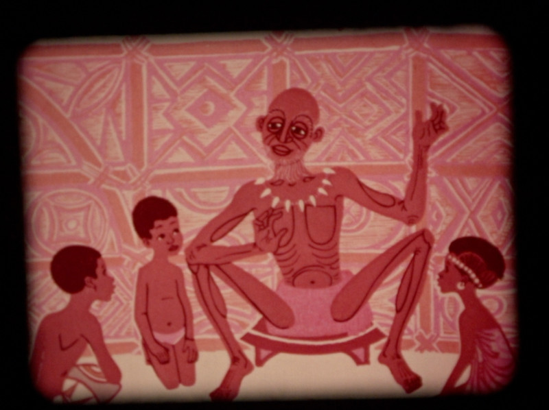 16mm Film "A Story A Story" folktale cartoon