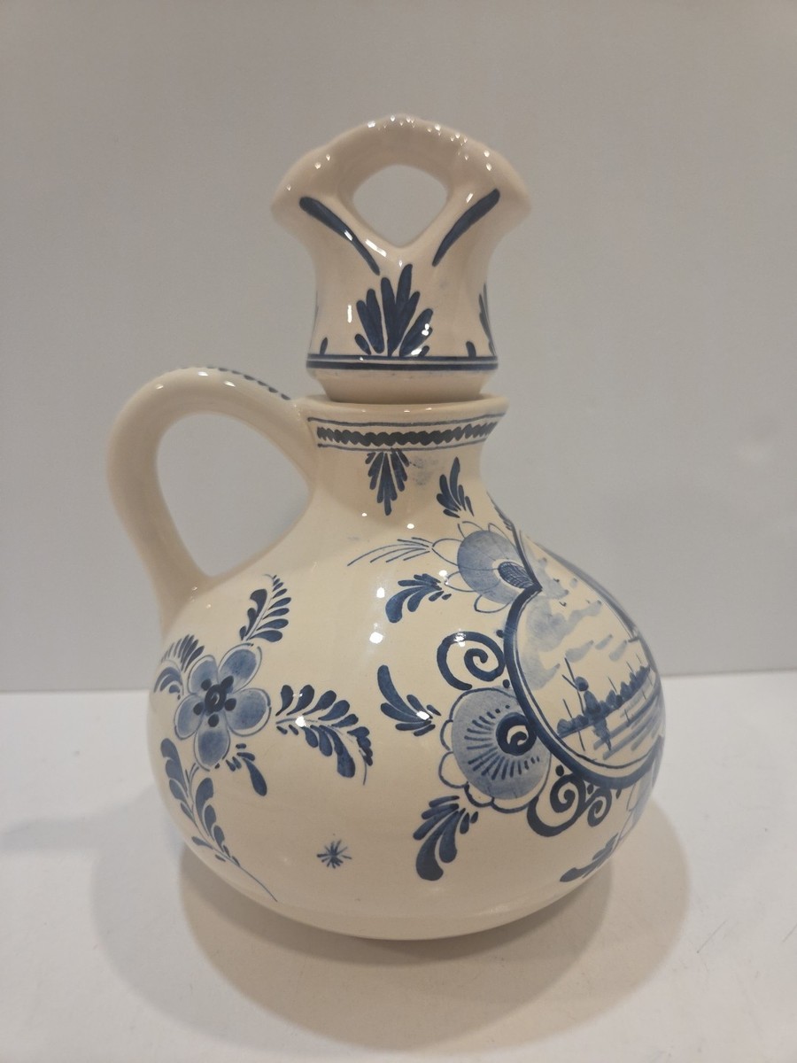 Erven Lucas Bols Anno 1575 Amsterdam Sailboat Canal Delft Blue