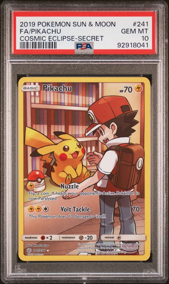 Pikachu Pokémon TCG Professional Sports Authenticator (PSA) Sun