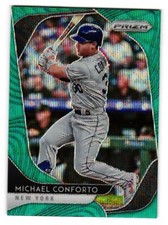 2020 Panini Prizm Baseball Teal Wave  Prizm Michael Conforto 