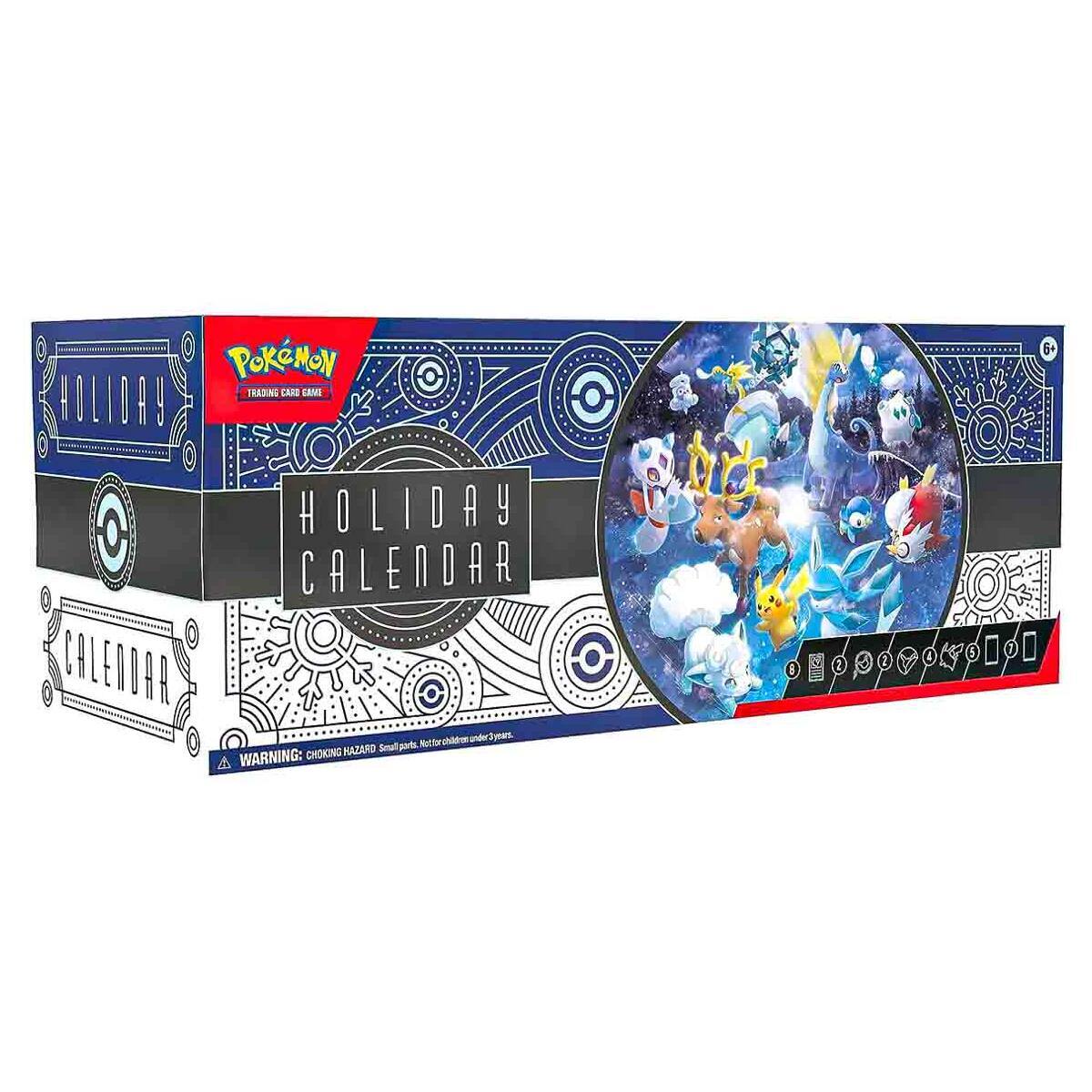 Pokémon TCG Holiday Advent Calendar 2023 8 Foil Promos, 5 Boosters Brand New Pokémon TCG Holiday Advent Calendar 2023 8 Foil Promos, 5 Boosters Brand New