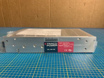 TRACO Power TXL 100-12S AC-DC Power Supply, Enclosed, Industrial, 12V 8.5A