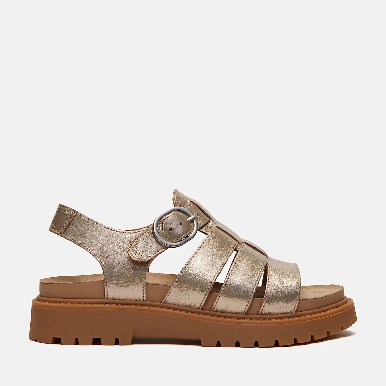 Timberland Sandalo Donna Clairemont Way Pescatore Premium Giallo Oro