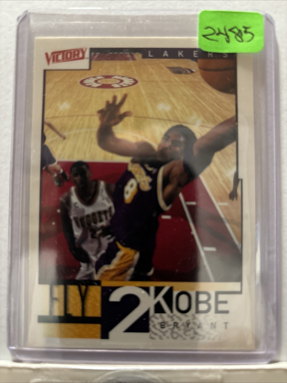 2000-01 Upper Deck Victory Fly2Kobe Kobe Bryant #296 Los Angeles Lakers NM 🐍