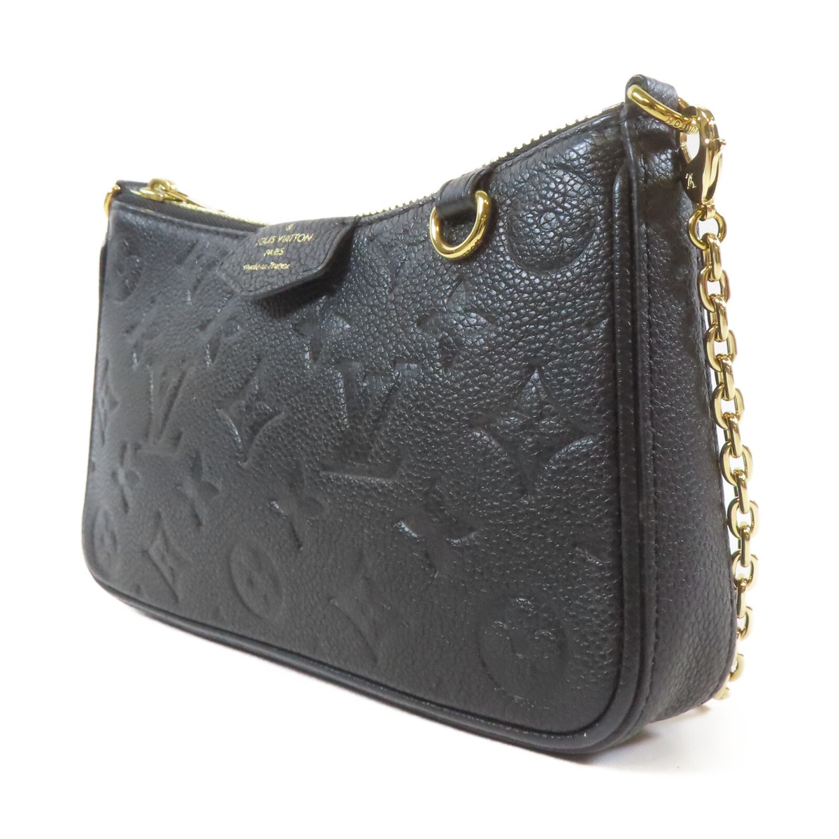 LOUIS VUITTON LV GHW Easy Pouch On Strap Handbag M80349 Monogram 