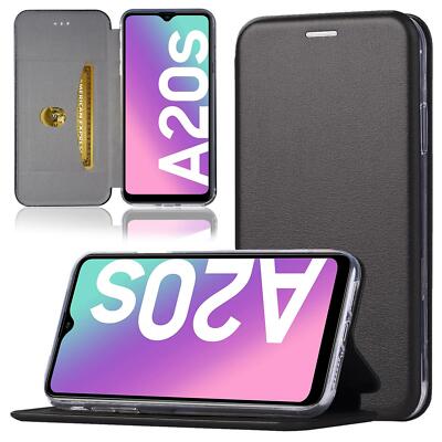 Handy Tasche für Samsung Galaxy A20s Flip Case Schutz Hülle Hard Cover Etui 