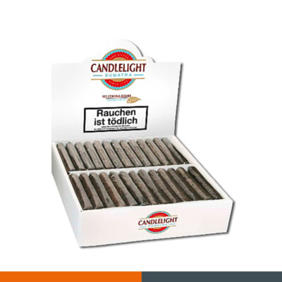 2 x 100er Candlelight Sumatra Corona Kiste Zigarren