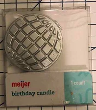 Disco Ball Birthday Candle