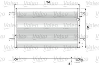 ORIGINAL VALEO KONDENSATOR KLIMAANLAGE 814315 FUER PEUGEOT MITSUBISHI CITRO�N