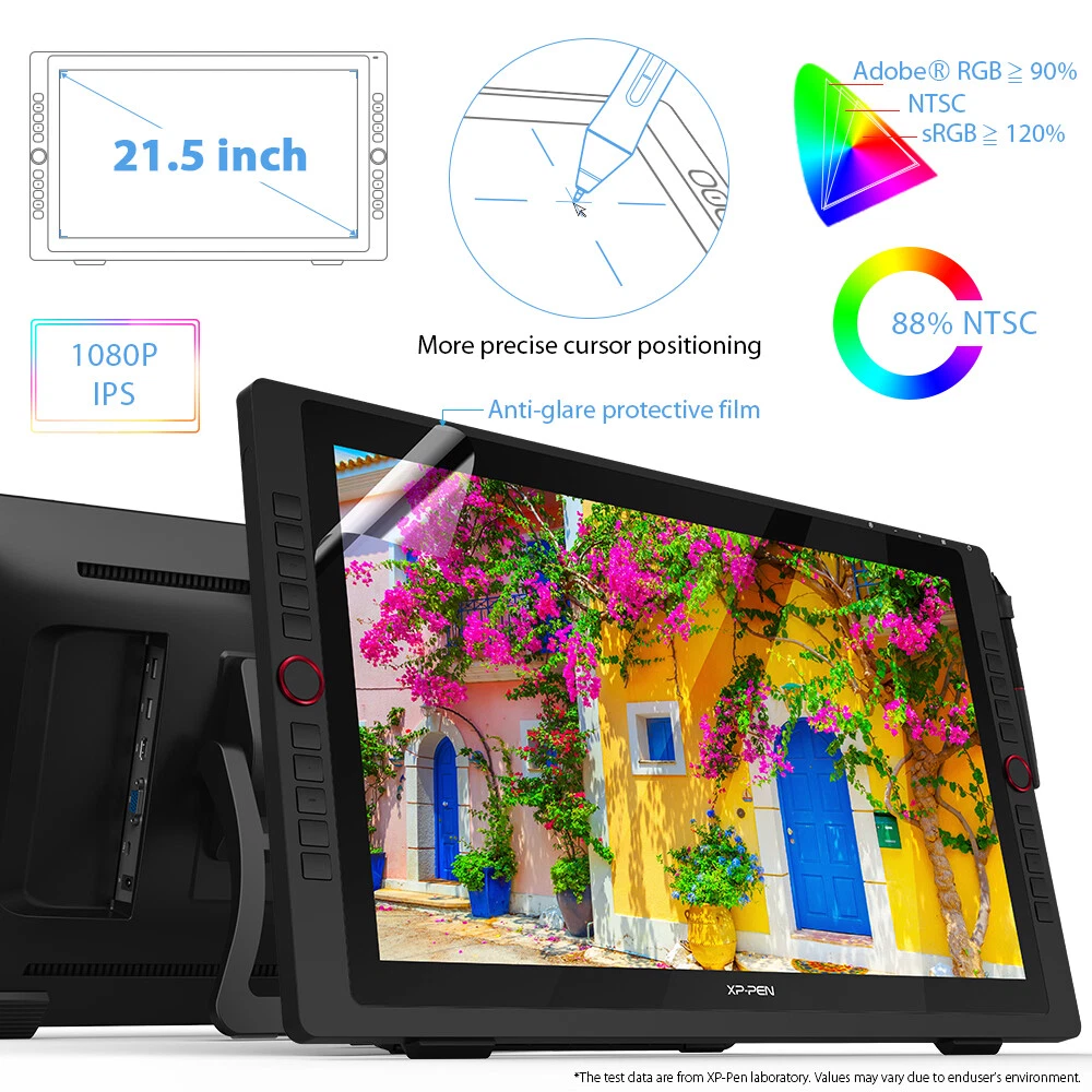 XP-Pen Artist 22R Pro 21.5-inch Graphics Drawing Tablet Screen