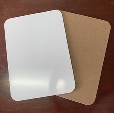 Lot Of 6 Dry Erase Boards, 9x12 Inch, One Sided, New