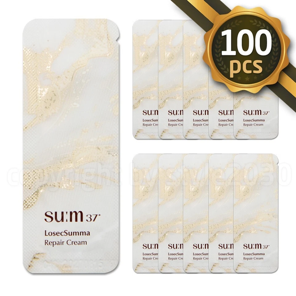 SU:M 37 ̊ SU:M37 LosecSumma Repair Cream 1ml x 100 Stück (100ml) Anti Aging K-Beauty SUM37