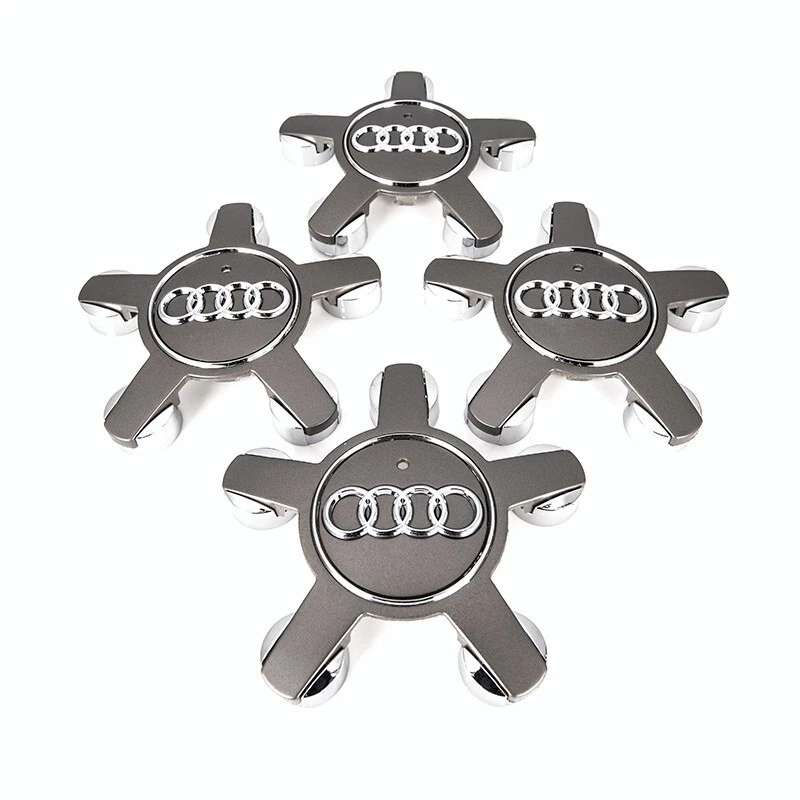 Fit Audi Center Cap Hubcap Q5 4F0601165N A3 A4 A5 A6 A7 A8 S5 R8 TT Wheel 07-17 - Image 2 of 4