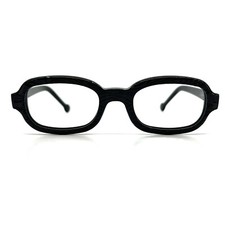 l.a.Eyeworks SKAGG 101  Eyeglasses Frame Black Rectangular Full Rim 48-22-135