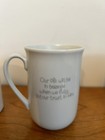 1985 Enesco Clowns Etc Set Of 4 Precious Moments White Coffee Mugs Tea Cups — photo 5
