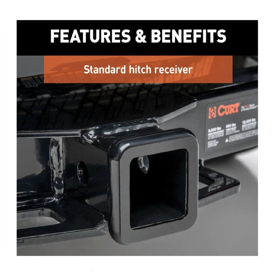 Curt Class 3 Trailer Hitch for Land Rover Range Rover Sport HSE / SE / SVR 13243 Foto 3 de 4
