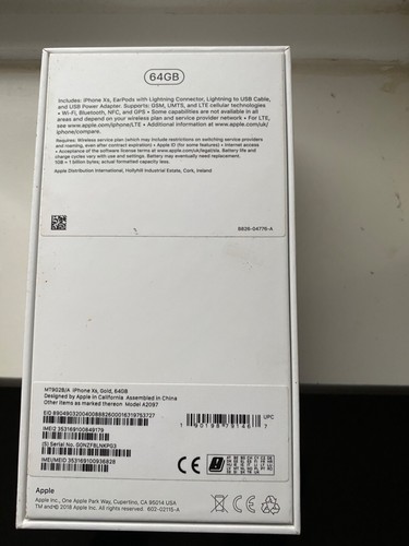 Apple iPhone XS 64GB BOXED - GOLD - UNLOCKED - ACCESSORIES - EXCELLENT CONDITION - Picture 11 of 12