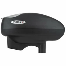 New Valken Paintball V-Max + VMax Plus Electronic Loader Feeder Hopper - Black