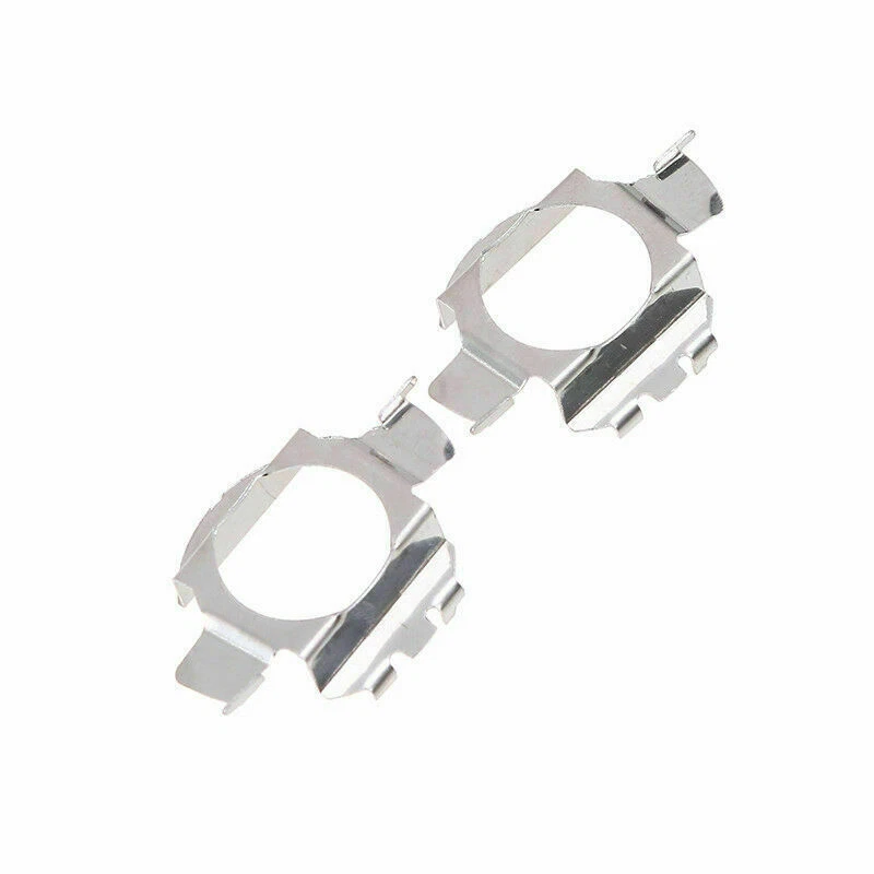 10X H7 HID Xenon Bulbs Base Holders Adapters Retainer Clips Kit Metal socket - Image 2 of 4
