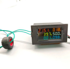 6in1 Digital Voltage Meter AC Monitor Power Energy Frequency 110v 220v 380v 100a