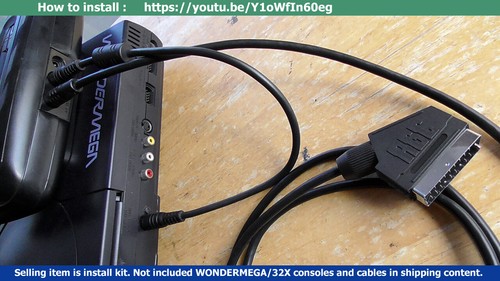 Assembly kit WONDERMEGA RG-M2 RGB compatible w/ Sega Genesis 2 Mega Drive 2 32X - Picture 11 of 11