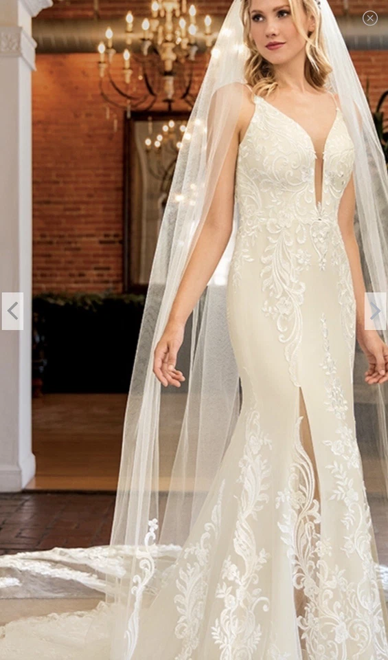 Impresionante vestido de novia “Beloved By Casablanca” talla 2/4 Foto 3 de 4