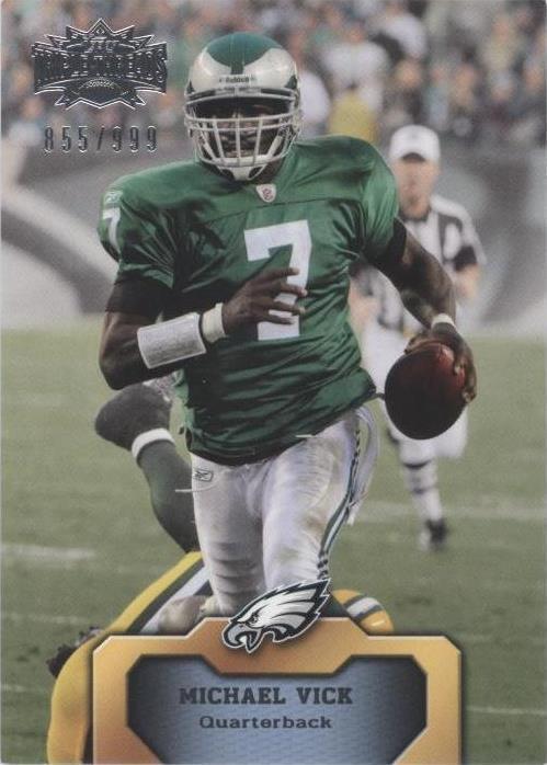 Mike Vick Sticker 2011 Topps Triple Threads - Michael Vick #90 /999 for sale online | eBay