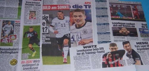 Florian Wirtz Football CLIPPINGS Collection Press Report #1-23