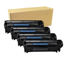 4PK Black 104 FX9 Toner Cartridge For Canon 104 ImageClass MF4350D MF4150 D420