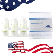 Cemento de ionómero de vidrio permanente dental para coronas y puentes