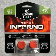 Kontrol Freek Xbox One S X Controller Performance Grip FPS Inferno Red 2pc NEW